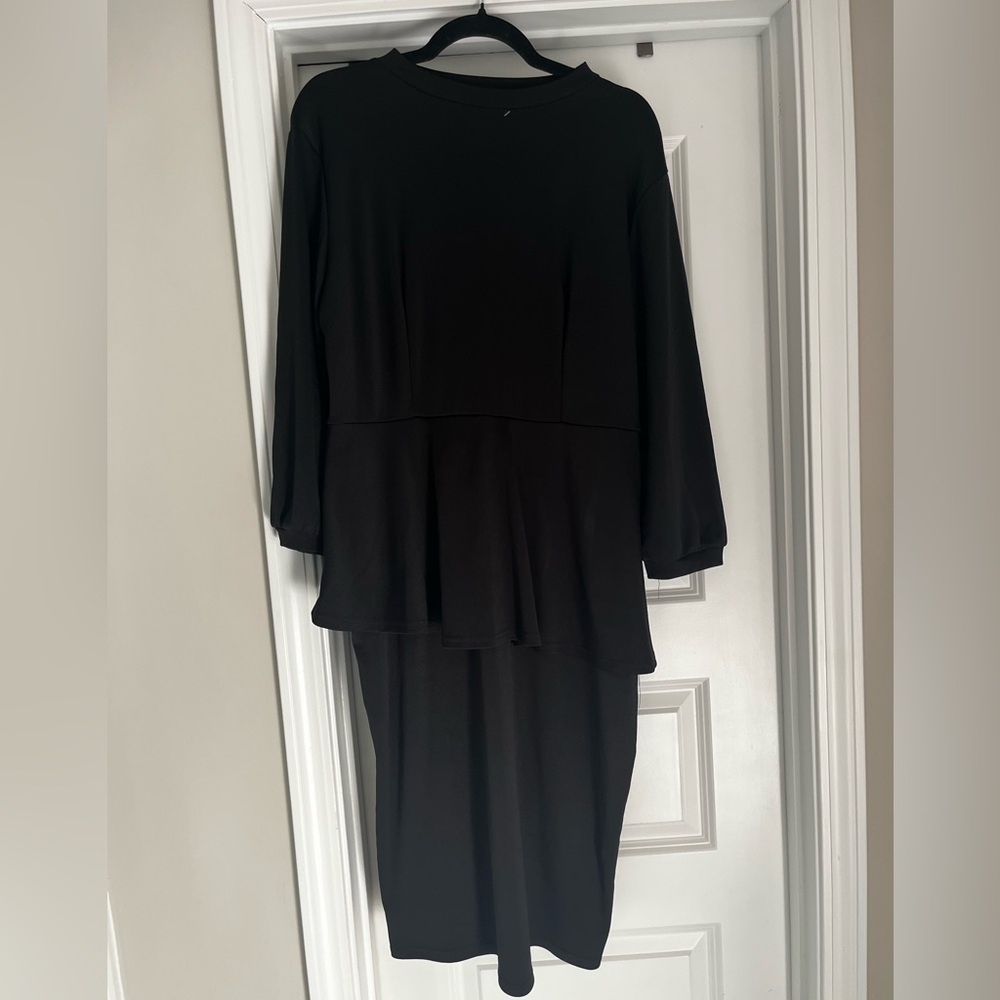Fitted Peplum Dress